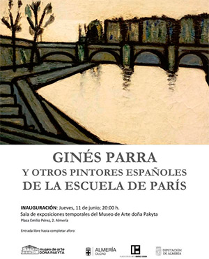 58 obras de Ginés Parra y otros pintores españoles de la ‘Escuela de París’