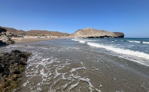 Playa MEDIA LUNA Almería