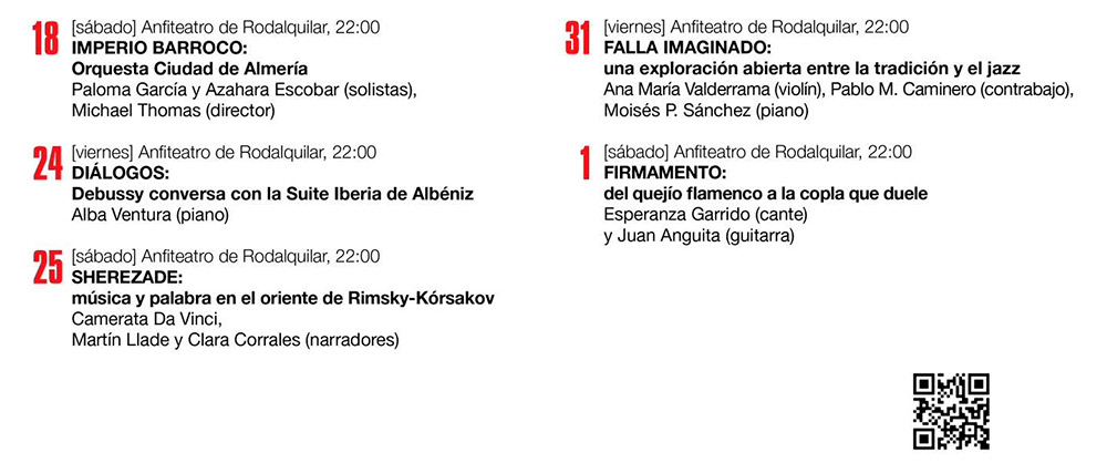 Festival Clásicos en el Parque 2026