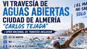 VI TRAVESÍA DE AGUAS ABIERTAS CIUDAD DE ALMERÍA. CARLOS TEJADA