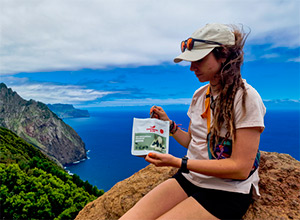 chica montaña