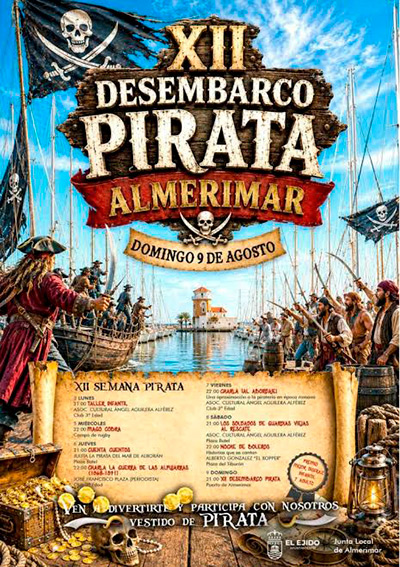 Desembarco Pirata Almerimar 2026