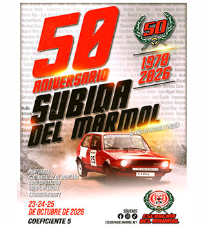 50ª Aniversario Subida del Marmol – Macael 2026
