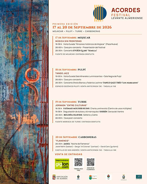 ACORDES Festival Levante Almeriense 2026