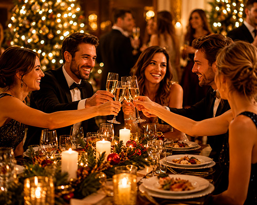cena de gala fin de año playacapricho