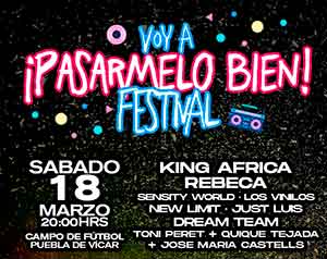 VOY A ¡PASARMELO BIEN! FESTIVAL