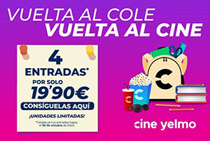 entradas YELMO CINES