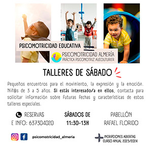 PSICOMOTRICIDAD EDUCATIVA ALMERÍA